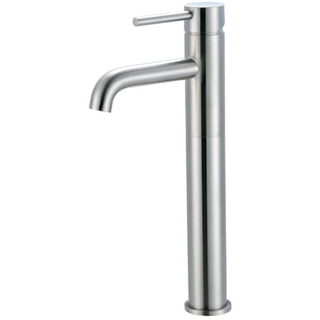 Single Handle Bathroom Faucet In PVD Brushed Nickel